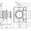 10pcs Push Lock for Cabinet/Drawer