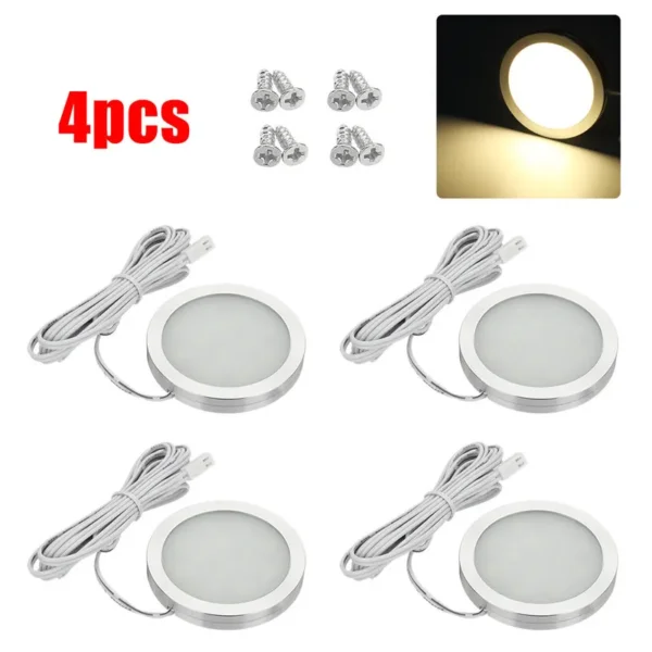 4pcs Interior LED Spot Light 12V