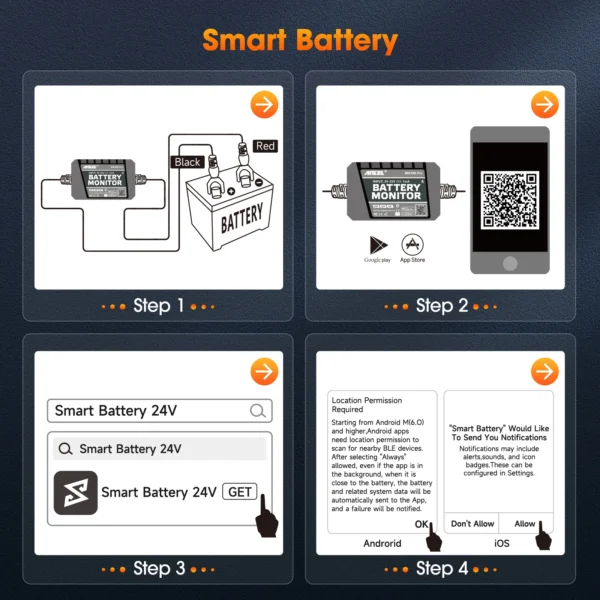 Car Battery Monitor Bluetooth