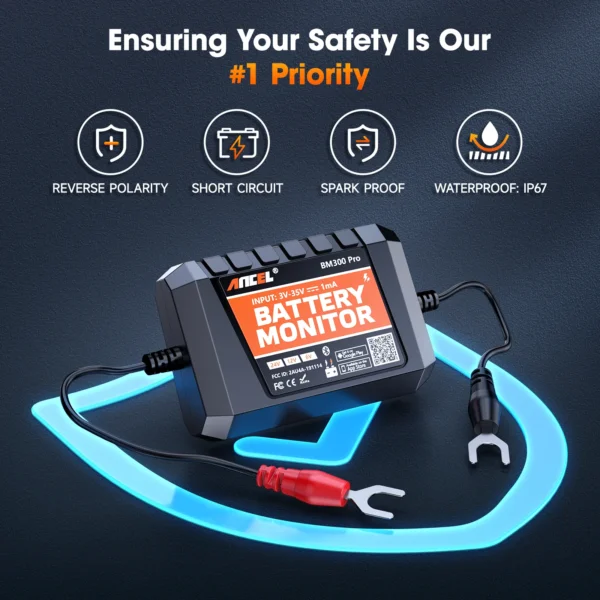 Car Battery Monitor Bluetooth