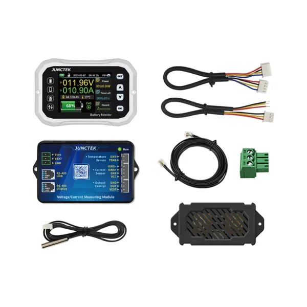 Battery Capacity Monitor 0-120V 100A/400A/600A + Bluetooth