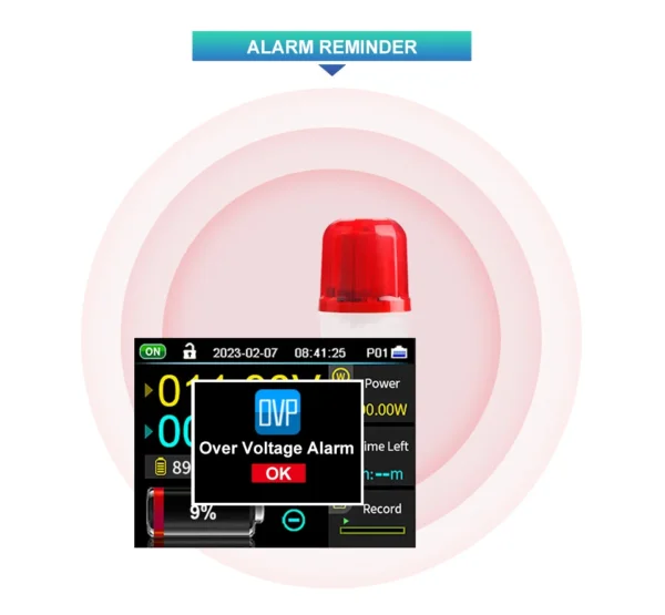 Battery Capacity Monitor 0-120V 100A/400A/600A + Bluetooth