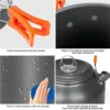 Portable Cookware Set Aluminum