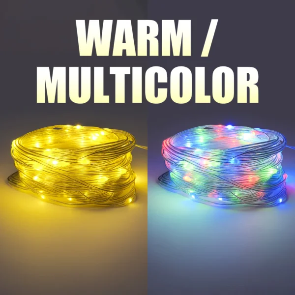 2-in-1 Solar String Lights
