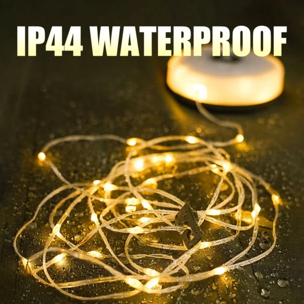 2-in-1 Solar String Lights