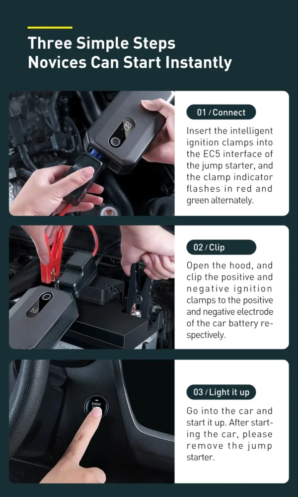 Auto  Jump Starter Power Bank