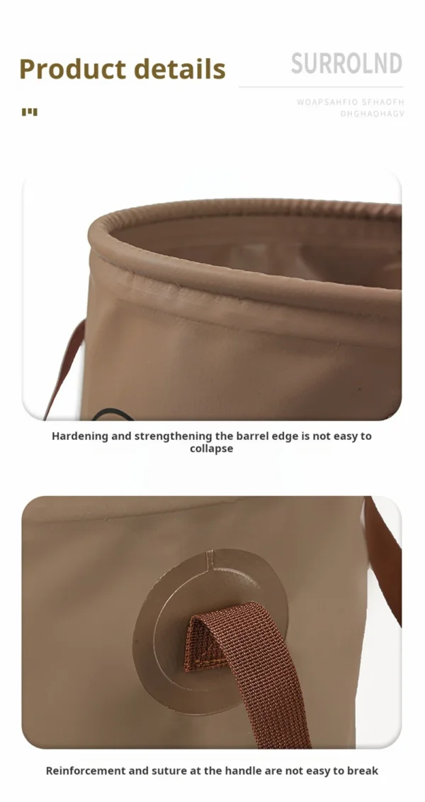 Multi-Purpose Collapsible Bucket 20L