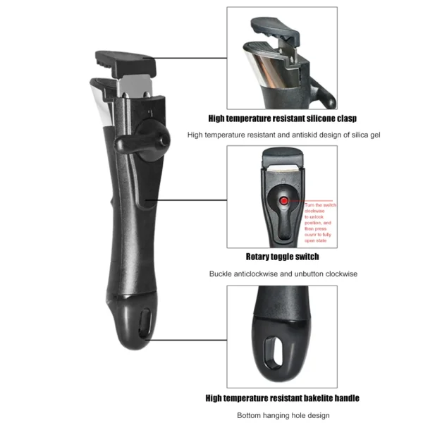 Universal Removable Pan/Pot Handle
