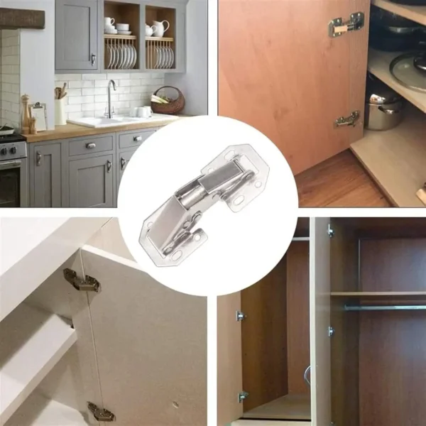 10pcs Steel Cabinet Hinges