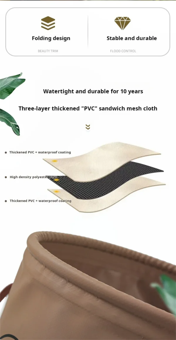 Multi-Purpose Collapsible Bucket 20L