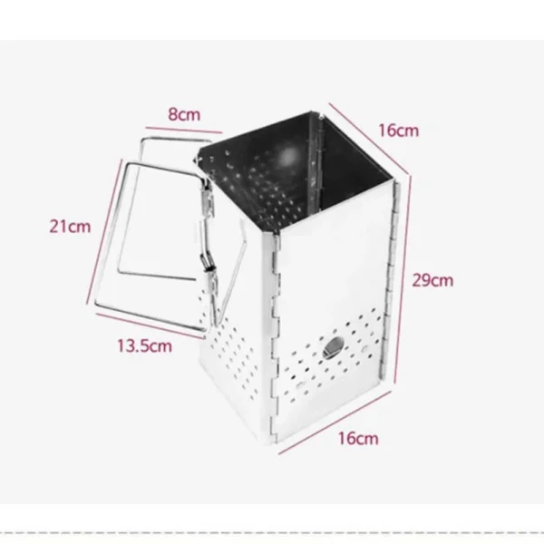 Foldable Charcoal Starter