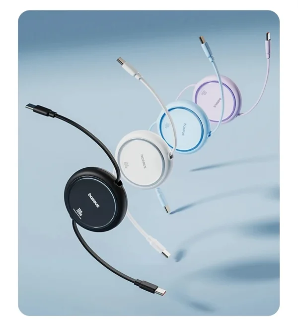 Retractable USB-C Cable 100W