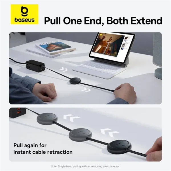 Retractable USB-C Cable 60W