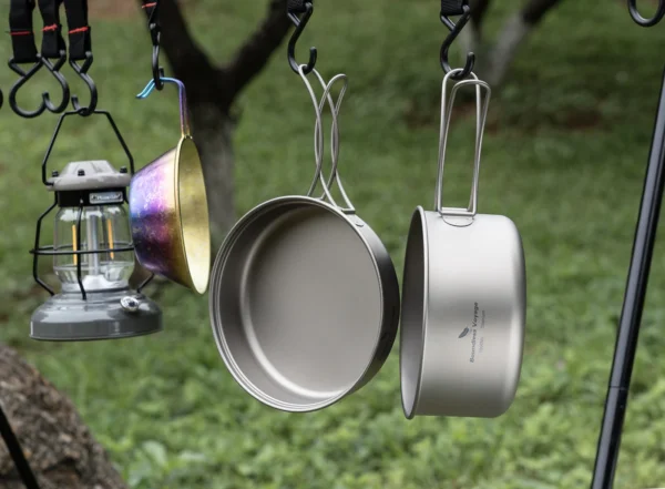 Titanium Pot and Pan Set