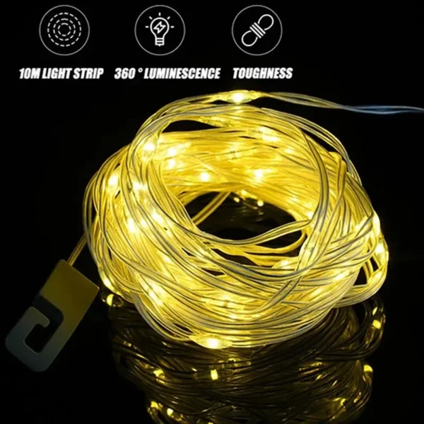 2-in-1 Solar String Lights