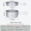 Titanium Pot and Pan Set