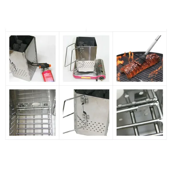 Foldable Charcoal Starter