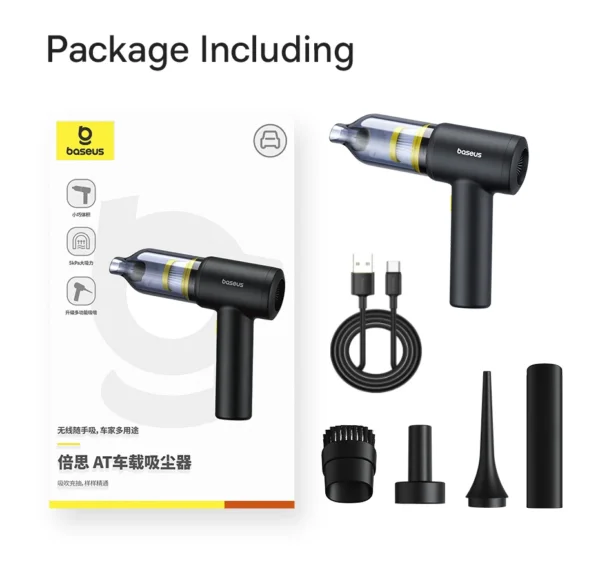 Car Vacuum Cleaner with Blowing Function