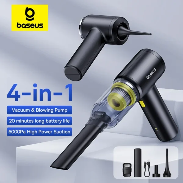 Car Vacuum Cleaner with Blowing Function