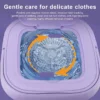 Portable Foldable Washing Machine with Dry Spin
