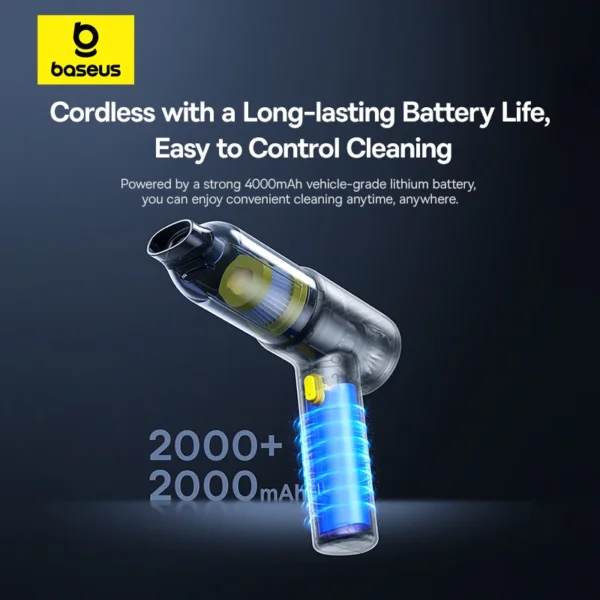 Car Vacuum Cleaner with Blowing Function